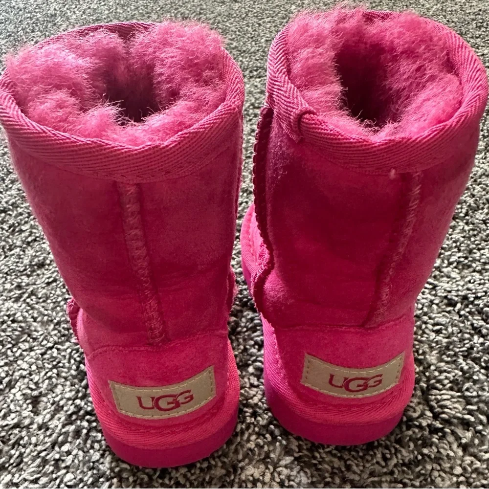 Like Brand New UGG Classic Pink Boot Toddler Size 6